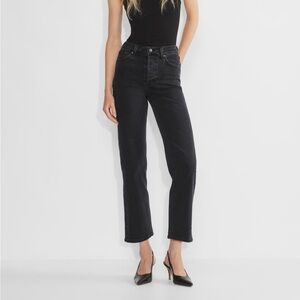 Aritzia Arlo black denim jeans